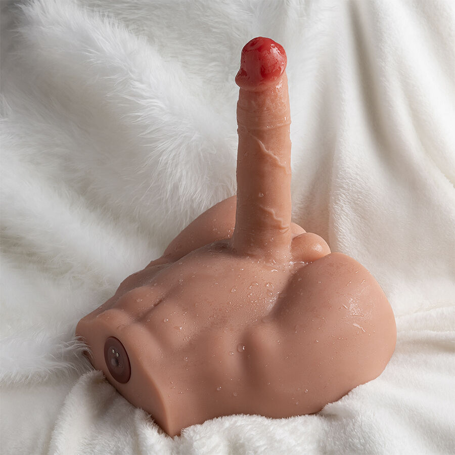 XISE - PEEL DILDO ASS MASTURBADOR DILDO REALÍSTICO POSICIÓN FRONTAL CON THRUSTING 17,5 CM - Imagen 5