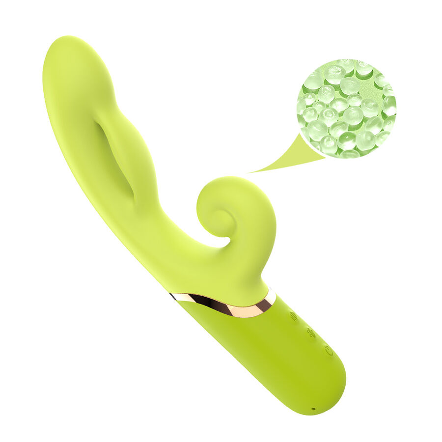 ARMONY - VIBRADOR ESTIMULADOR PUNTO A INFLABLE VERDE - Imagen 7