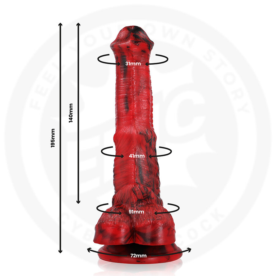 EPIC - VULCANUS DILDO DRAGÓN DE LA NOCHE - Imagen 3