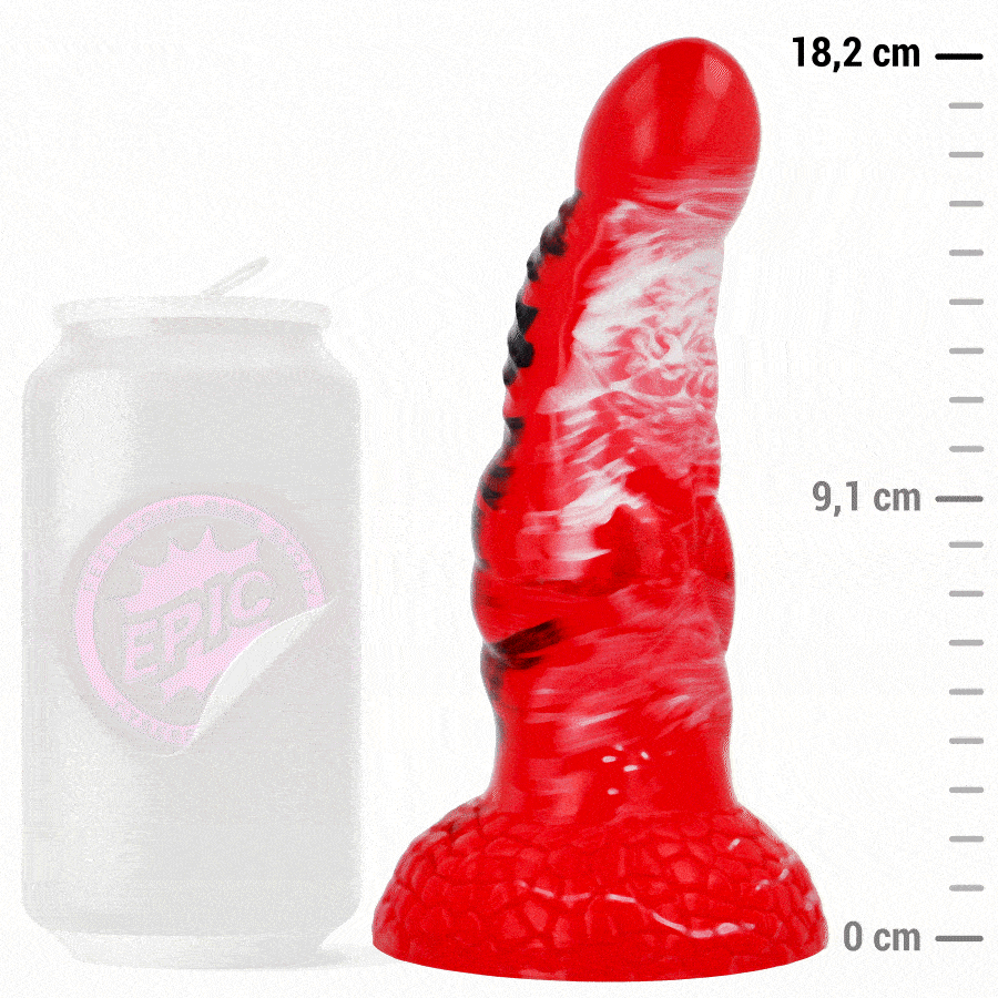 EPIC - AGNIS DILDO FUEGO CARMESÍ - Imagen 2