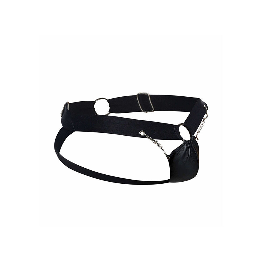 MOB - DNGEON JOCKSTRAP DE CADENA NEGRA TALLA ÚNICA - Imagen 6