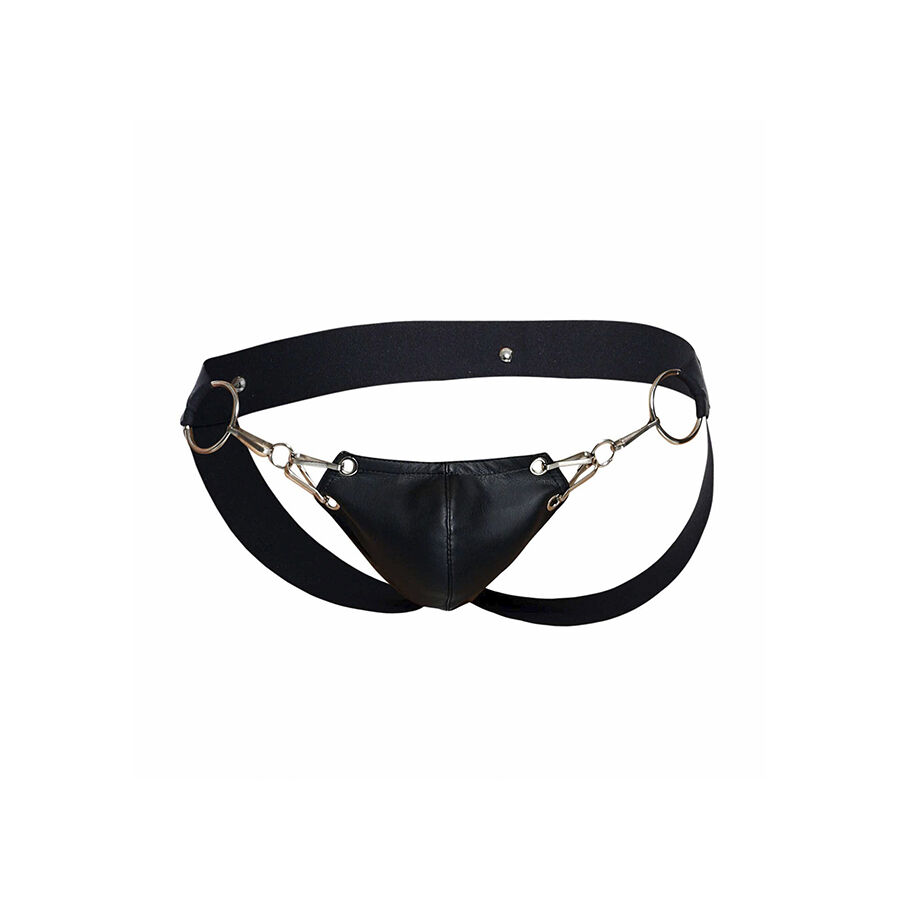 MOB - DNGEON JOCKSTRAP NEGRO A PRESIÓN TALLA ÚNICA - Imagen 6