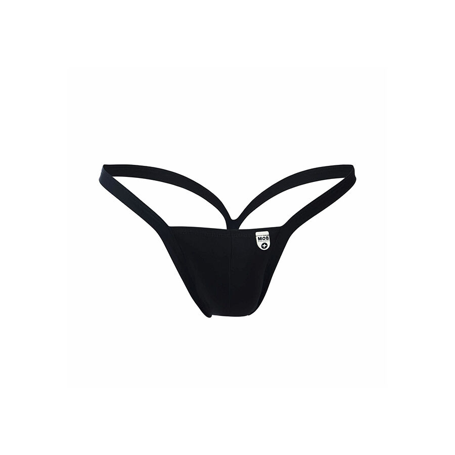 MOB - TANGA NEGRO TALLA L - Imagen 6
