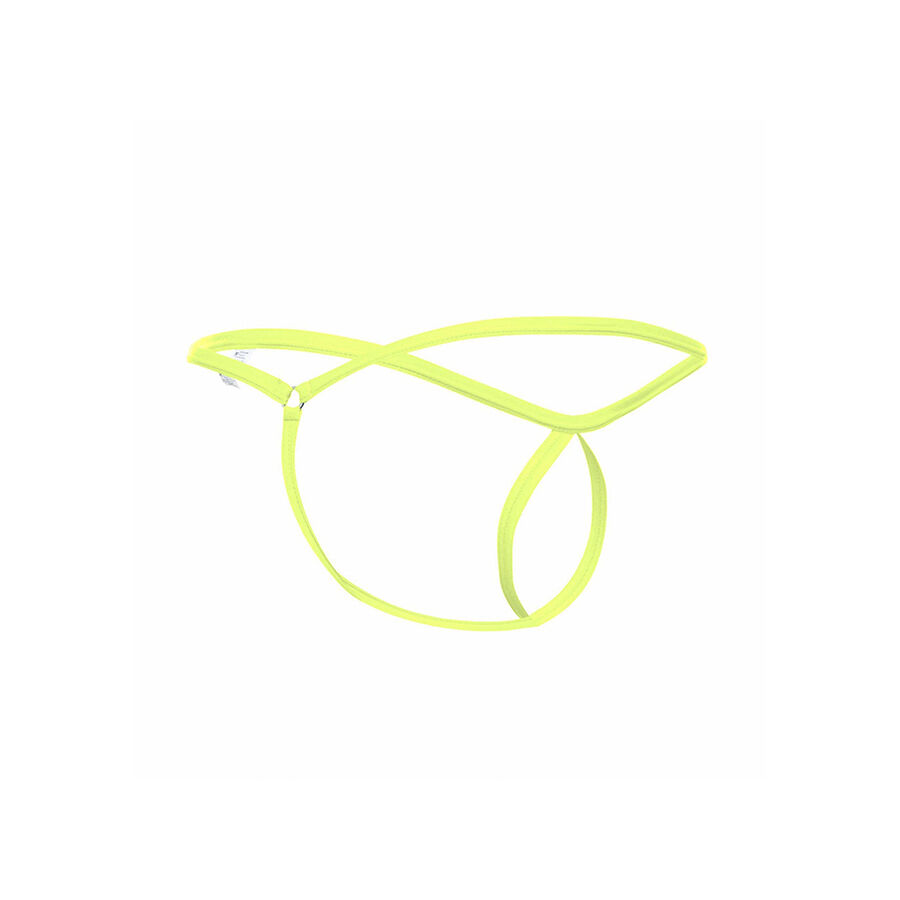 MOB - TANGA VERDE CON FORMA DE LAGRIMA TALLA L/XL - Imagen 4