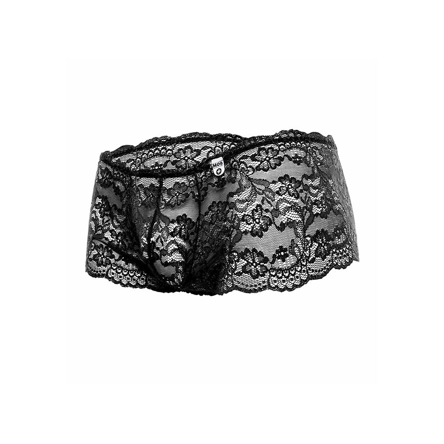 MOB - BOXER ENCAJE NEGRO TALLA S/M - Imagen 4