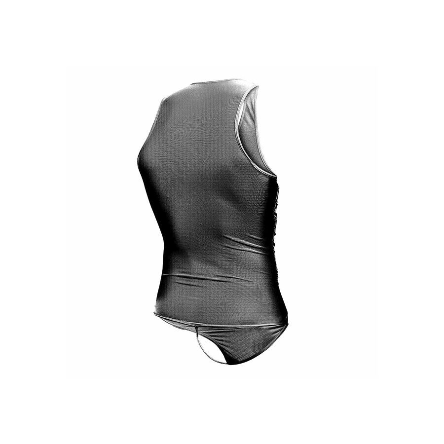 MOB - BODYSHEER TRANSPARTE NEGRO TALLA S/M - Imagen 5