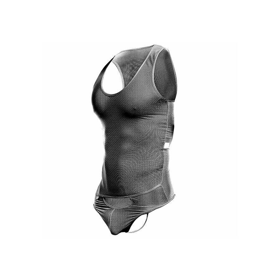 MOB - BODYSHEER TRANSPARTE NEGRO TALLA S/M - Imagen 4