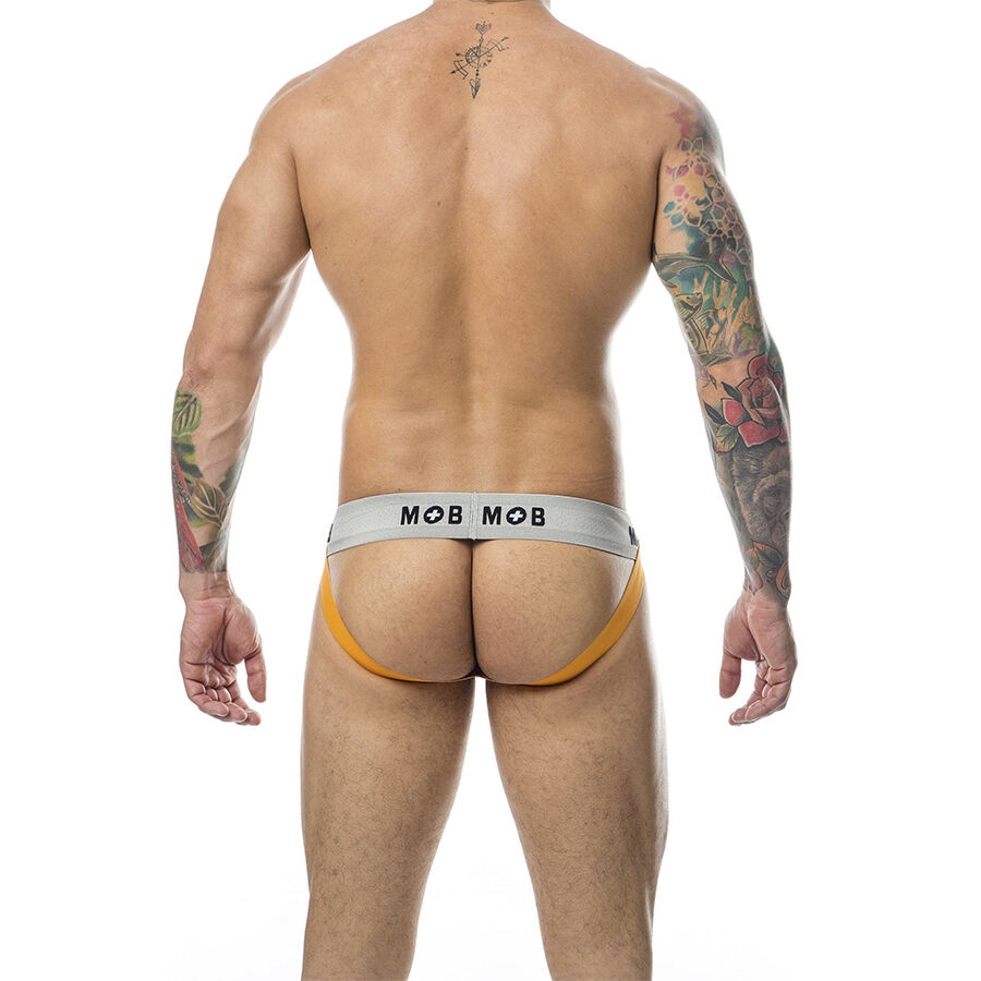 MOB - JOCK CLASICO STRIPE NARANJA TALLA XL - Imagen 6