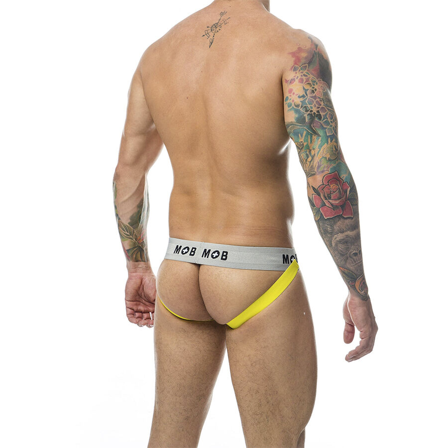 MOB - JOCK CLASICO STRIPE AMARILLO TALLA XXL - Imagen 4