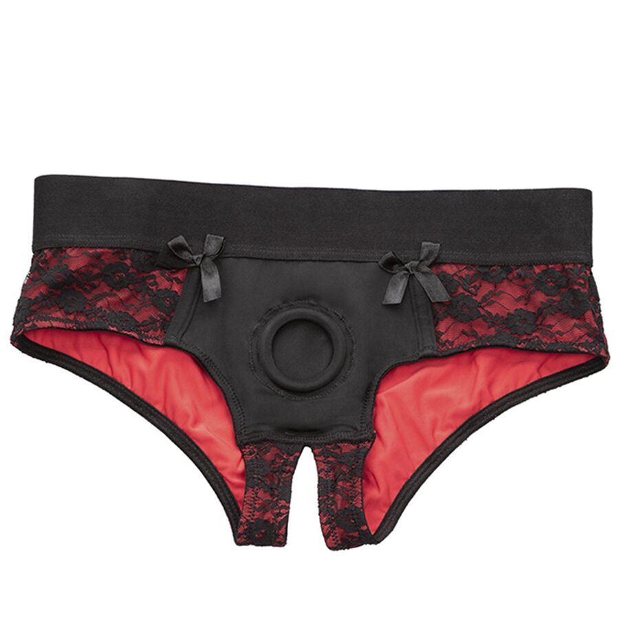 CALEXOTICS - SCANDAL SET DE BRAGUITAS SIN ENTREPIERNAS CON DILDO TALLA L/XL - Imagen 2