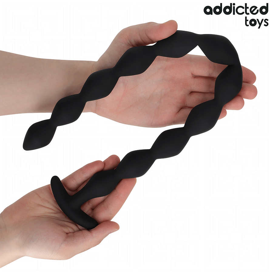 ADDICTED TOYS - ROSARIO ANAL 27 CM EXTRA LARGO SILICONA - Imagen 2