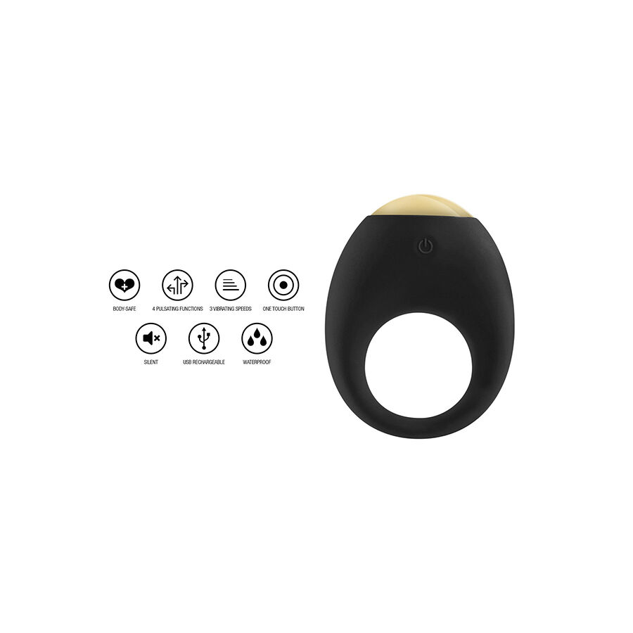 TOYJOY - LUZ ECLIPSE ANILLO VIBRADOR PARA PENE - Imagen 2