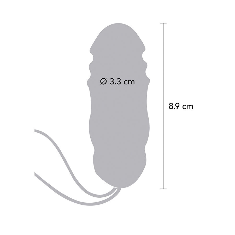 TOYJOY - HAPPINESS SUNN SIDE UP AND DOWN VIBRADOR CONTROL REMOTO FUCSIA - Imagen 6