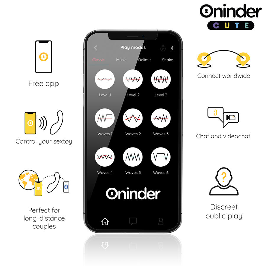 ONINDER CUTE - LOVE BUDDY MASTER VIBRADOR PUNTO G - APP MUNDIAL GRATUITA - Imagen 6