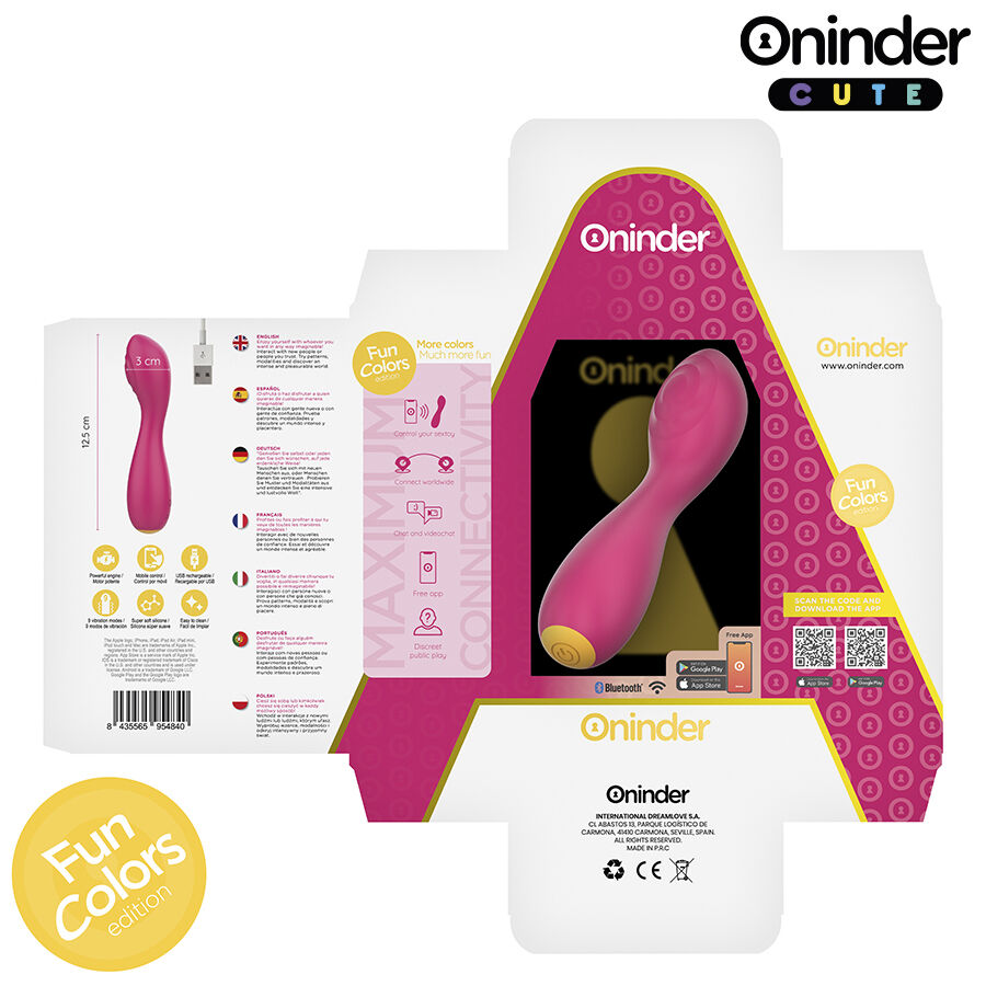 ONINDER CUTE - LOVE BUDDY MASTER VIBRADOR PUNTO G - APP MUNDIAL GRATUITA - Imagen 6