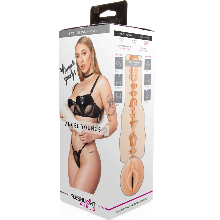 FLESHLIGHT GIRLS - ANGEL YOUNGS SWEETNESS VAGINA - Imagen 12