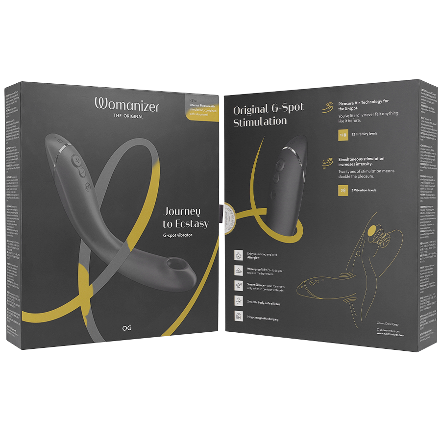 WOMANIZER - OG G-SPOT GRIS OSCURO - Imagen 7