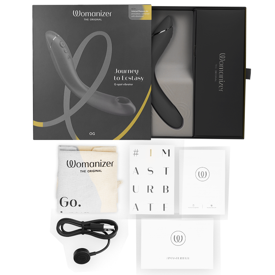 WOMANIZER - OG G-SPOT GRIS OSCURO - Imagen 6