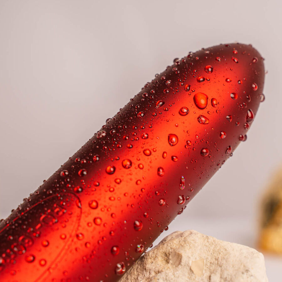 ROCKS- OFF - RO-160 ROUGE ALLURE BALA VIBRADORA ROJO - Imagen 3