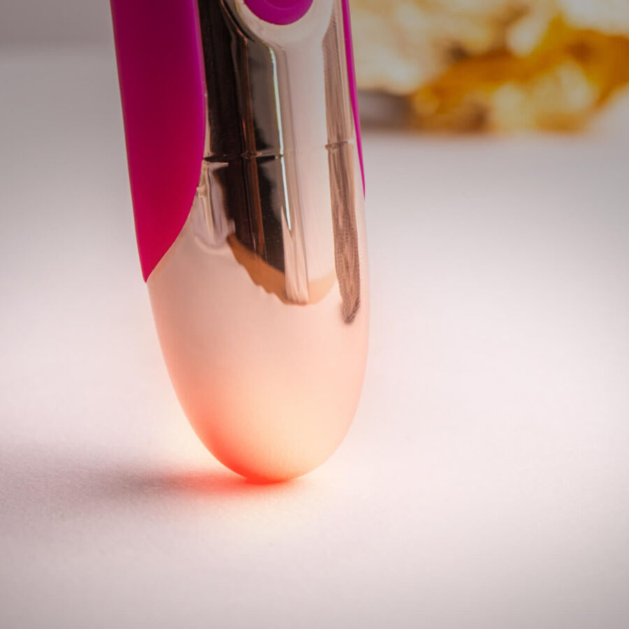 ROCKS- OFF - ORIEL VIBRADOR WAND FLEXIBLE FUCSIA - Imagen 5