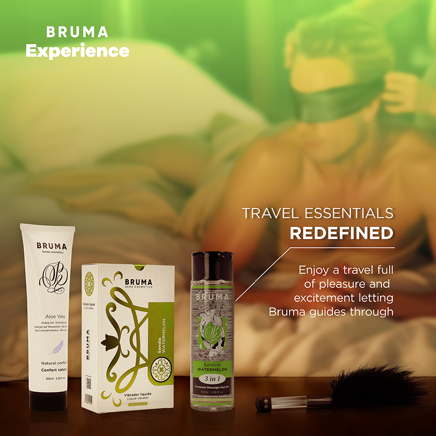 BRUMA XPERIENCE - KIT TENTACIÓN DULCE SANDÍA VIBRO-ORGÁSMICA - Imagen 3