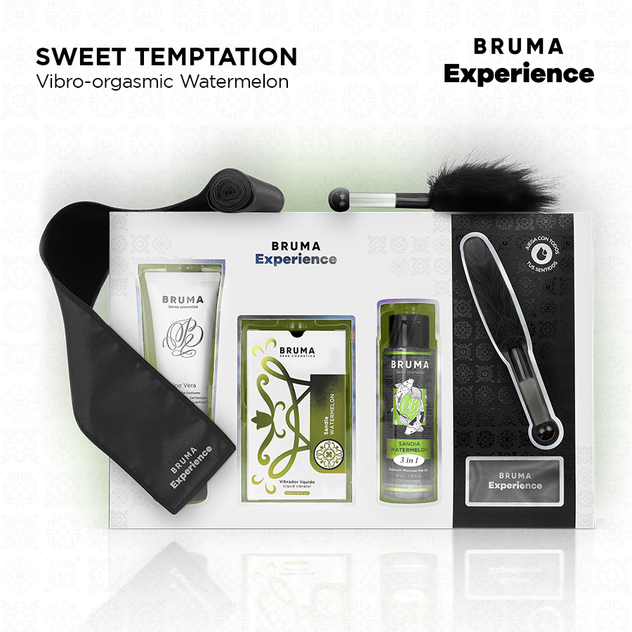BRUMA XPERIENCE - KIT TENTACIÓN DULCE SANDÍA VIBRO-ORGÁSMICA - Imagen 2