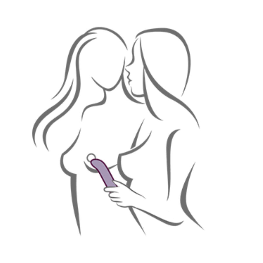 ROCKS- OFF - CHAIAMO G VIBRADOR G-SPOT MORADO - Imagen 8