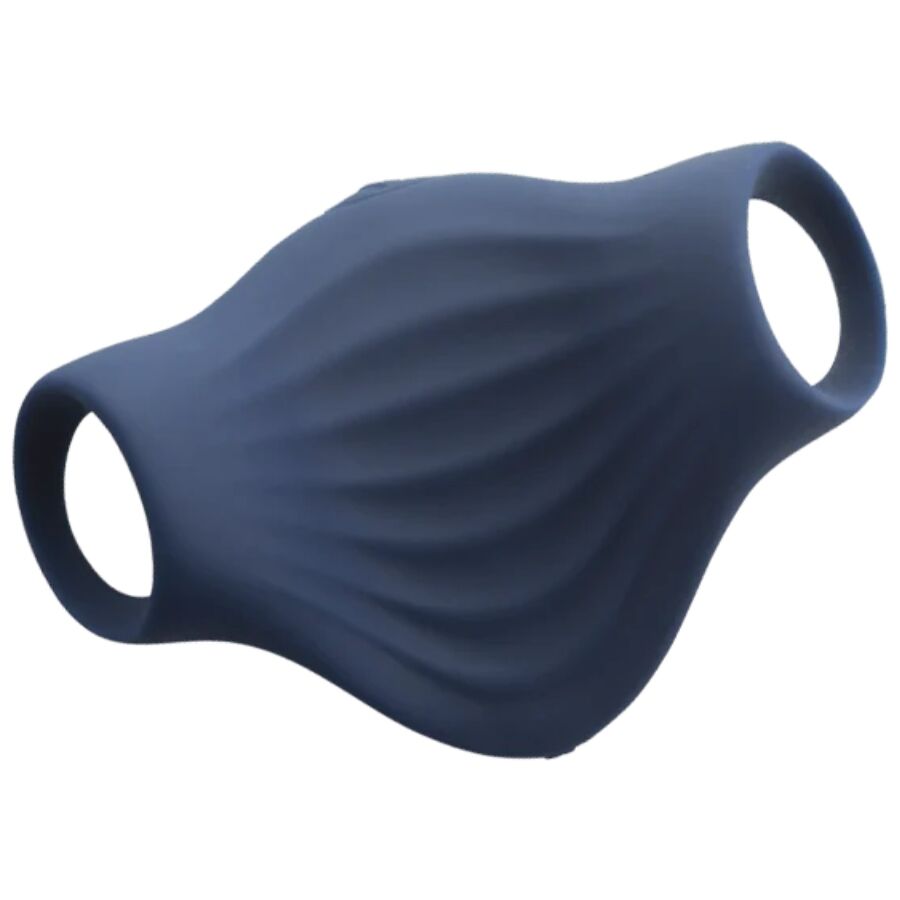 ROCKS- OFF - PALM MASTURBADOR VIBRADOR FLEXIBLE AZUL - Imagen 2