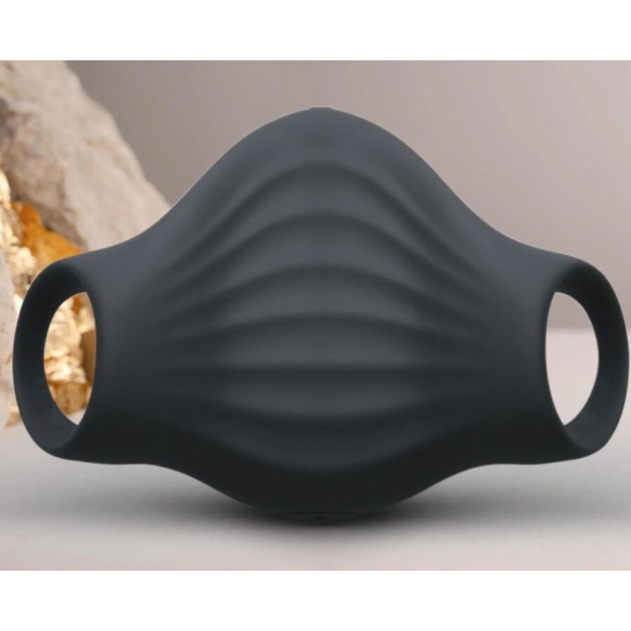 ROCKS- OFF - PALM MASTURBADOR VIBRADOR FLEXIBLE NEGRO - Imagen 4