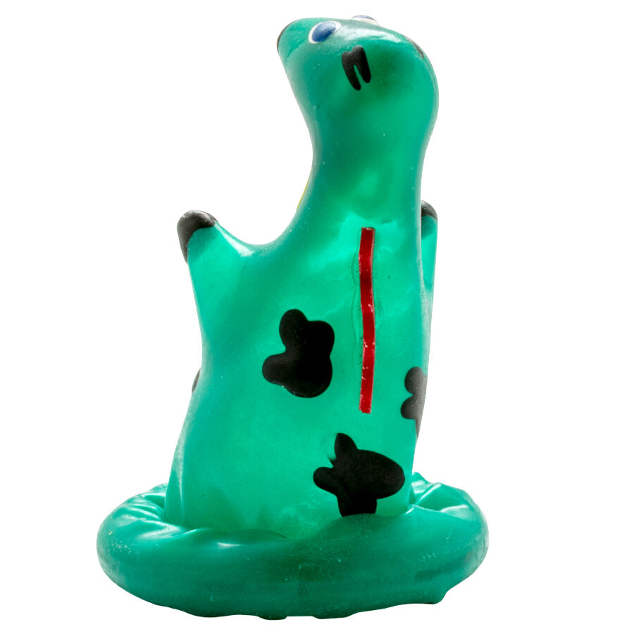 CONDOMERIE - PRESERVATIVO DECORATIVO PINTADO A MANO MONSTRUO LAGO NESS - Imagen 3