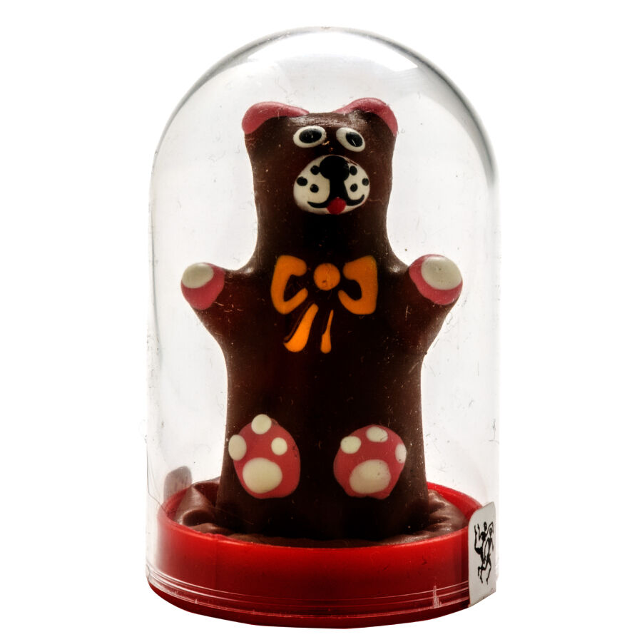 CONDOMERIE - PRESERVATIVO DECORATIVO PINTADO A MANO OSO DE PELUCHE