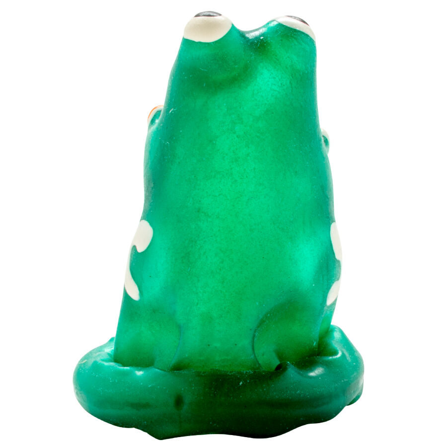 CONDOMERIE - PRESERVATIVO DECORATIVO PINTADO A MANO RANA MODEL 1 - Imagen 4