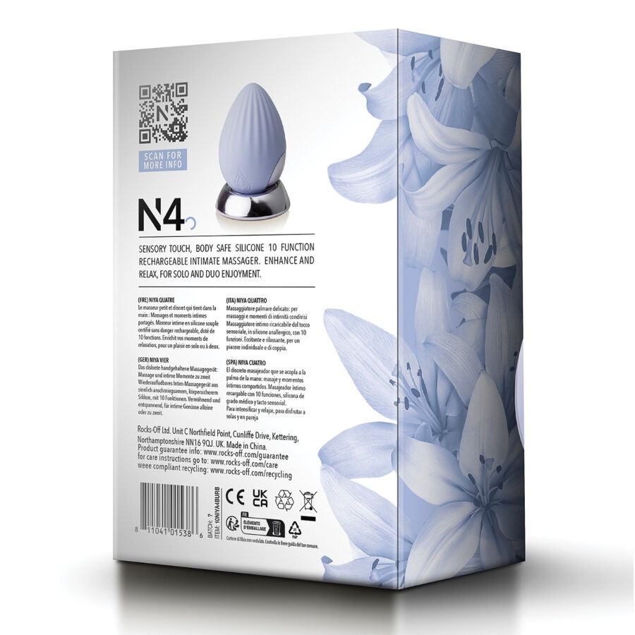 NIYA - N4 MASAJEADOR ÍNTIMO DE ESTIMULACIÓN EXTERNA - Imagen 5