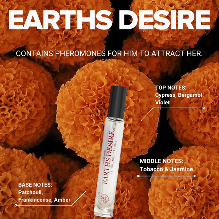 EYE OF LOVE - BLOOM PERFUME MASCULINO SATIVA EARTHS DESIRE 10 ML - Imagen 3