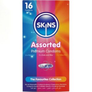 SKINS - SURTIDO PRESERVATIVOS PREMIUM PACK 16