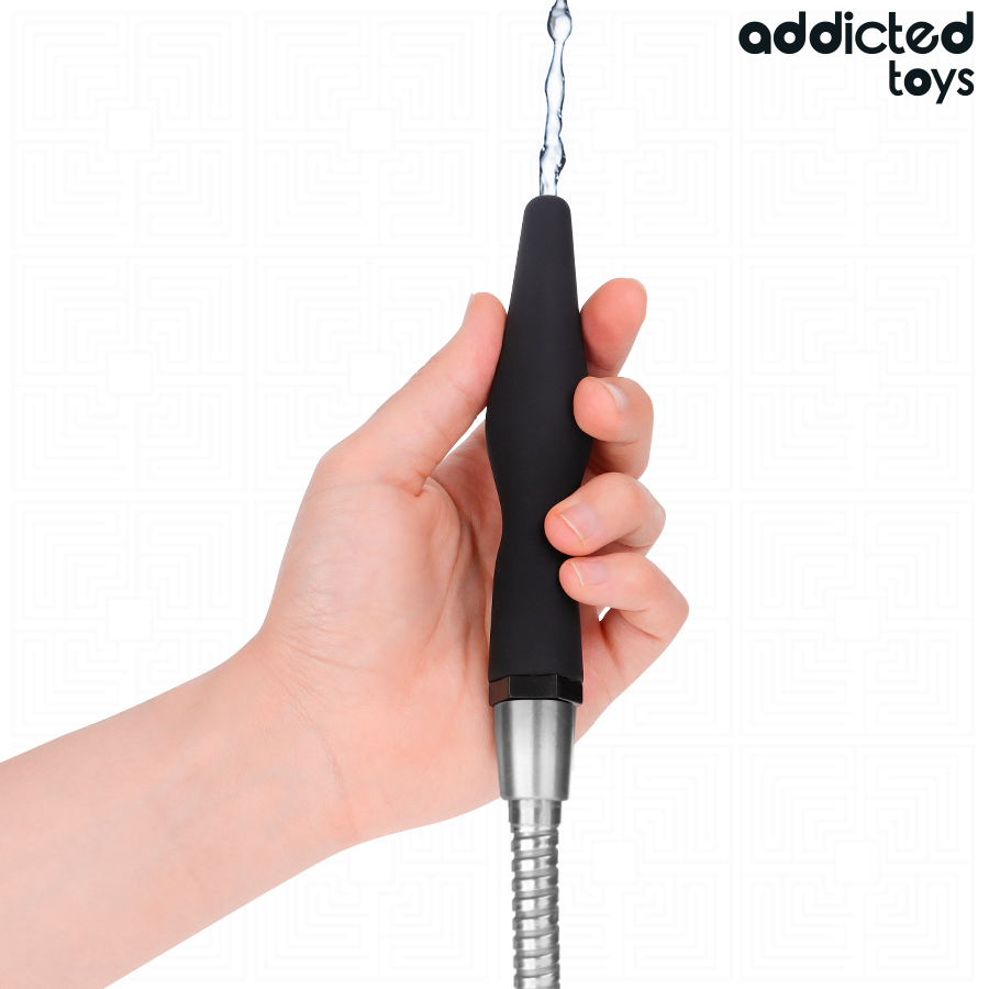 ADDICTED TOYS - LIMPIADOR ANAL CON ADAPTADOR UNIVERSAL MODELO 2 - Imagen 3