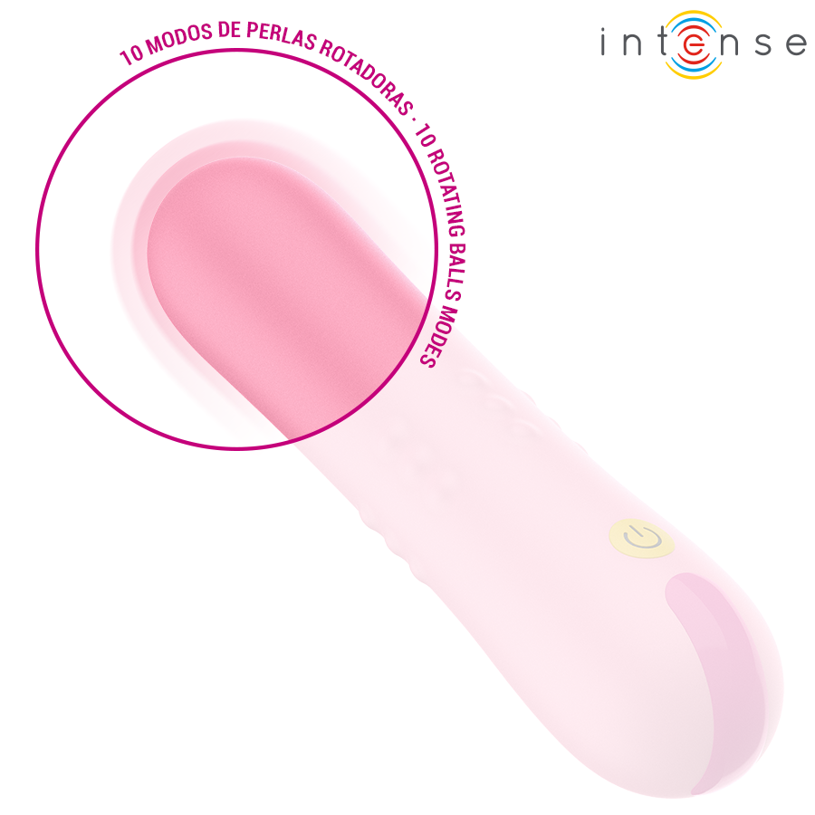 INTENSE - BARBARA VIBRADOR CON PERLAS GIRATORIAS - Imagen 7