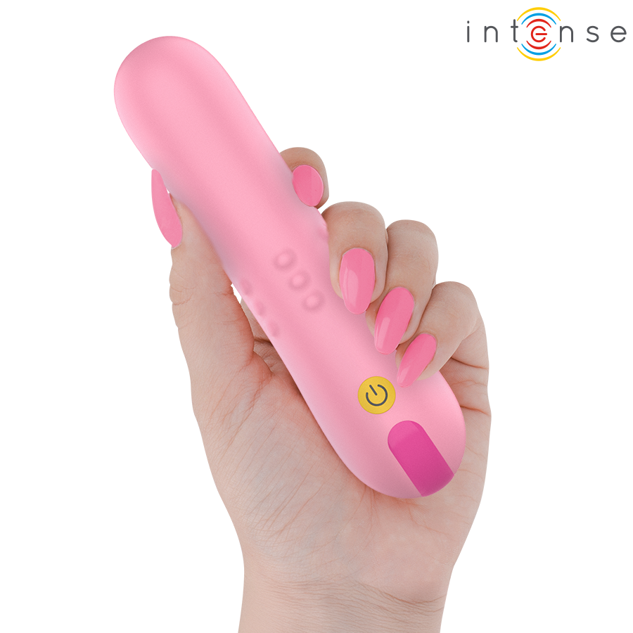 INTENSE - BARBARA VIBRADOR CON PERLAS GIRATORIAS - Imagen 4