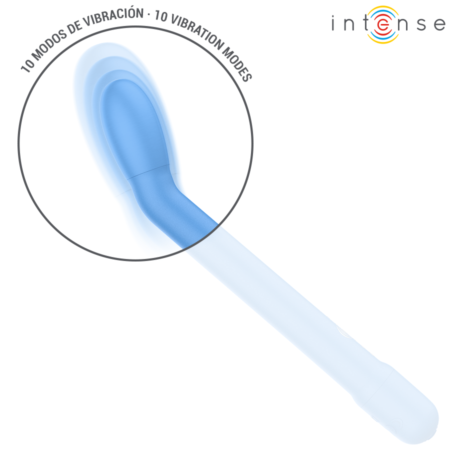INTENSE - KARLIE ESTIMULADOR PUNTO-G RECARGABLE AZUL - Imagen 6