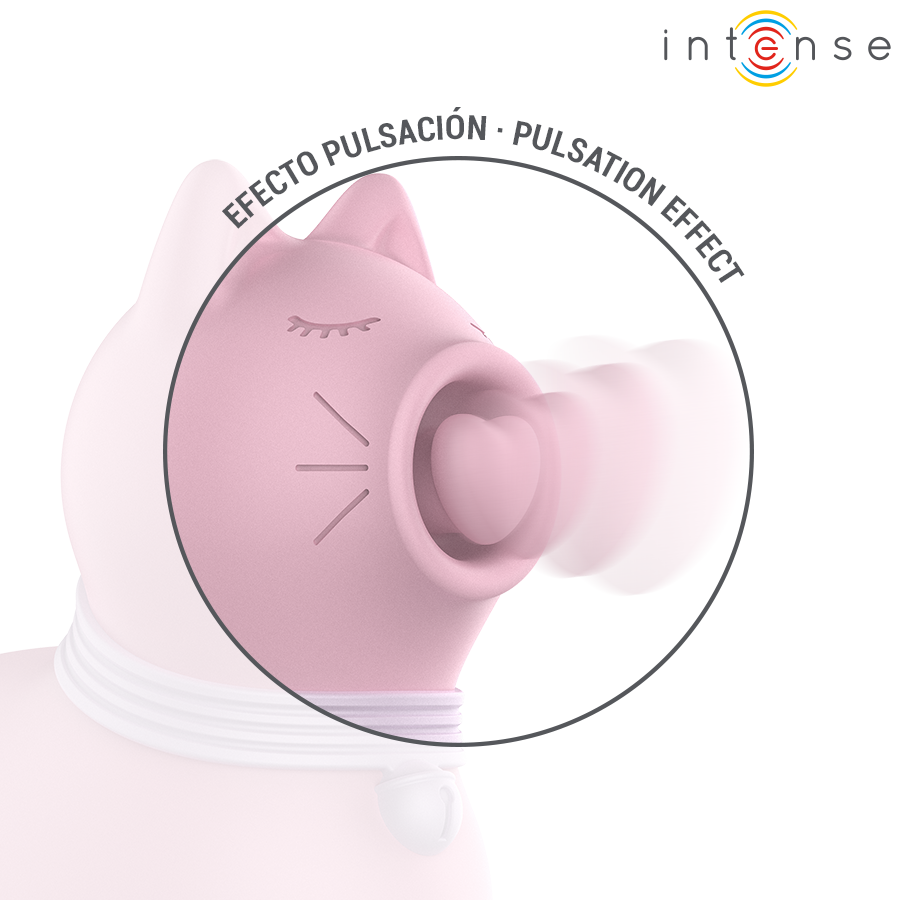 INTENSE - MARIE ESTIMULADOR CON LENGUA EFECTO PULSACIÓN ROSA - Imagen 5