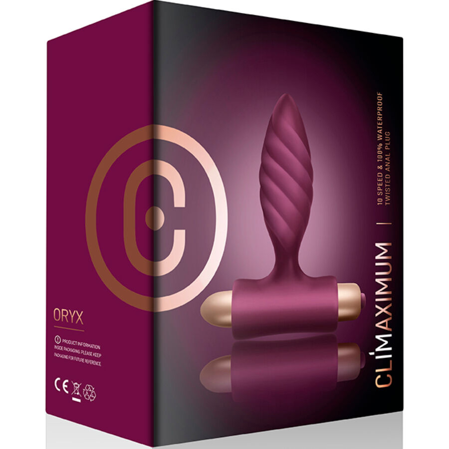 CLIMAXIMUM - ORYX PLUG ANAL TRENZADO - Imagen 3