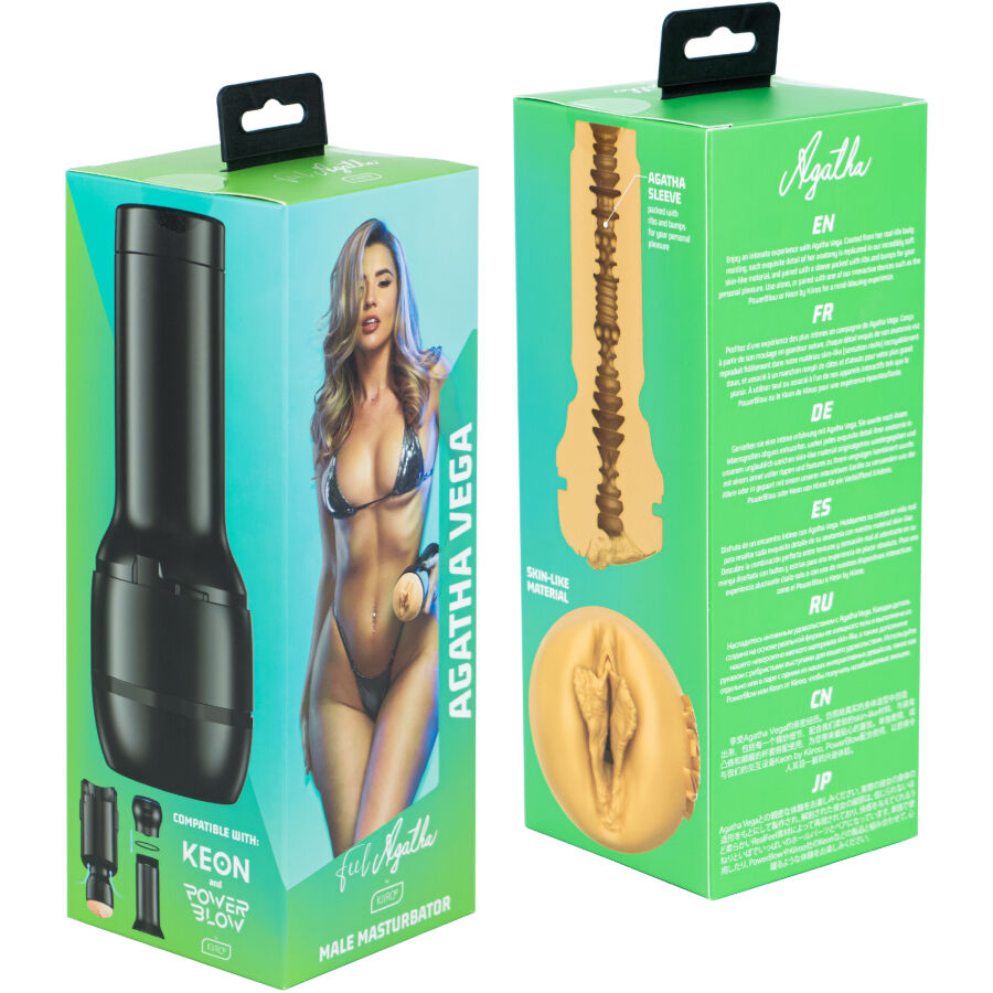 KIIROO - FEEL AGATHA VEGA MASTURBADOR STARS COLLECTION - Imagen 7
