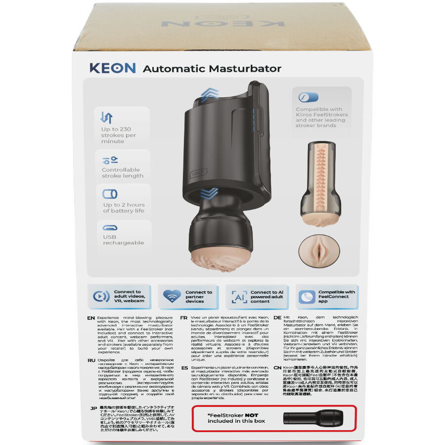 KIIROO - KEON WIFI MASTURBADOR AUTOMÁTICO - Imagen 2