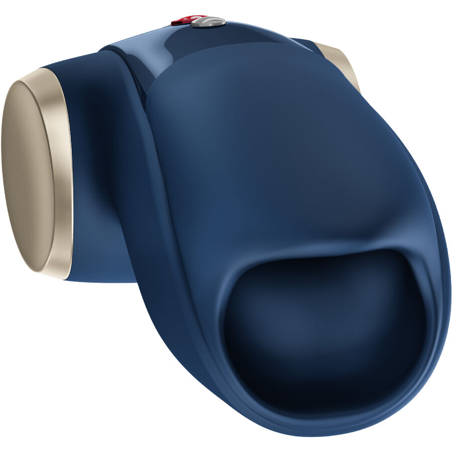 FUN FACTORY - COBRA LIBRE II MASTURBADOR VIBRADOR AZUL OSCURO - Imagen 3