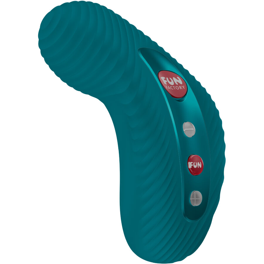 FUN FACTORY - LAYA III VIBRADOR LAY-ON VERDE - Imagen 2