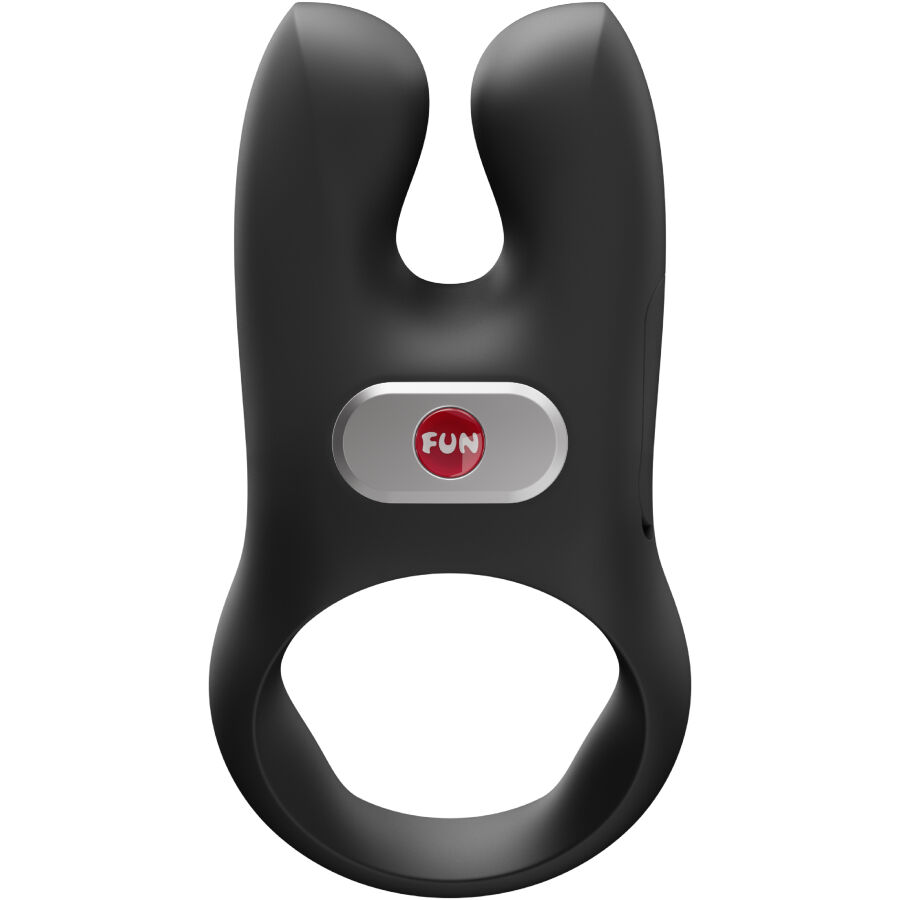 FUN FACTORY - NOS CLASSIC ANILLO VIBRADOR PENE NEGRO - Imagen 3