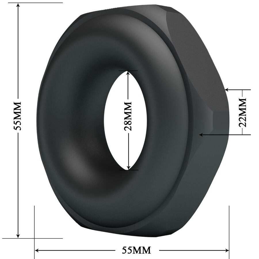 CRAZY BULL - JARVIUS ANILLO SILICONA MODELO 14 - Imagen 6