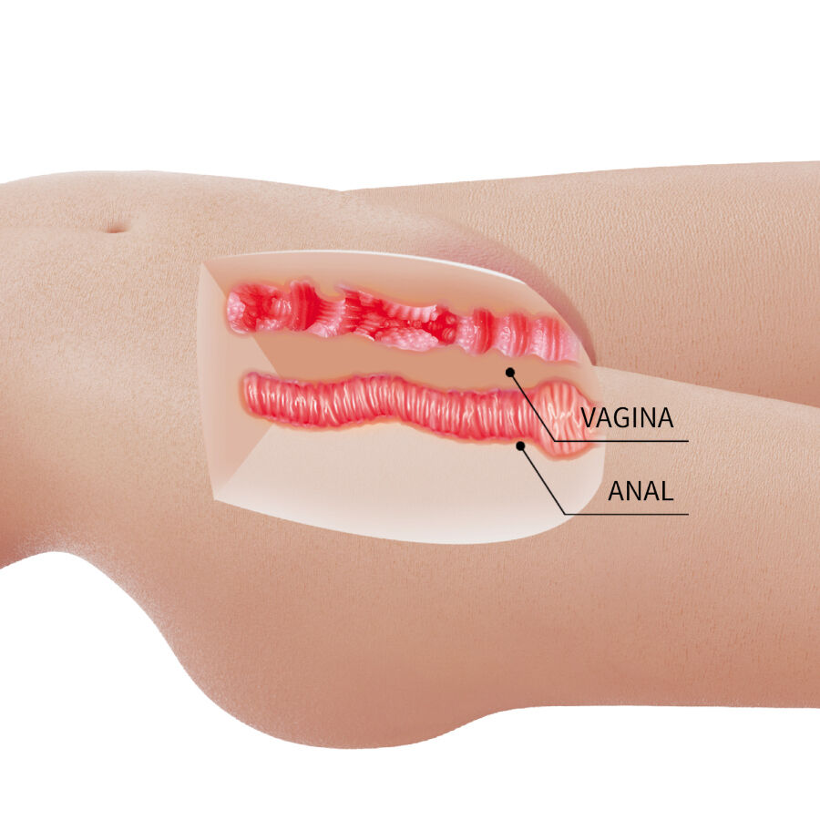CRAZY BULL - MIA TORSO FEMENINO REALISTA VAGINA Y ANAL 8.5 KG - Imagen 7