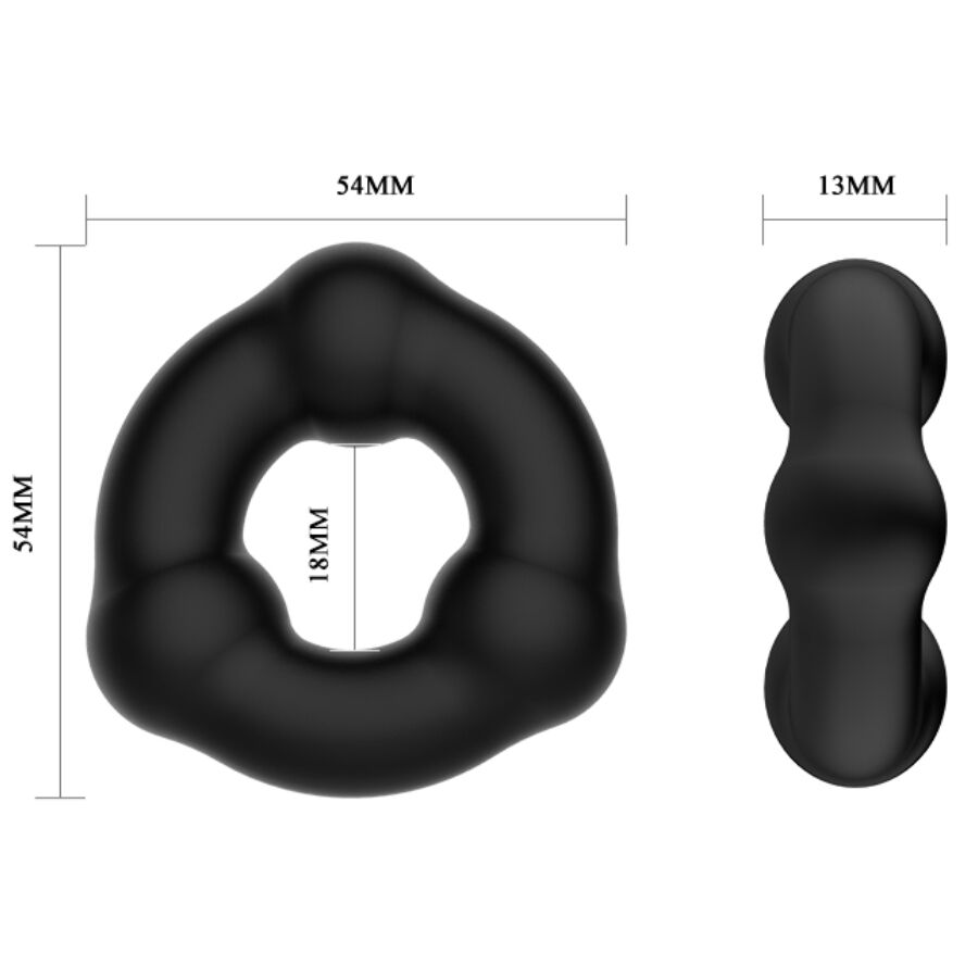 CRAZY BULL - ANILLO SILICONA CON NODULOS - Imagen 6