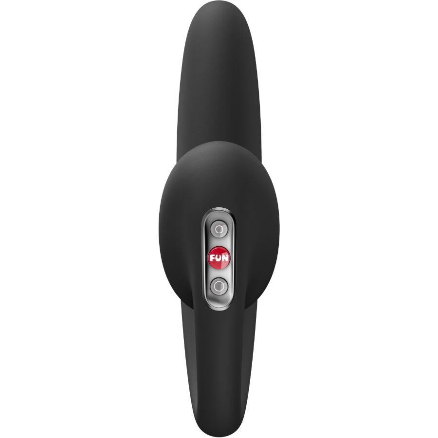 FUN FACTORY - CRESCENDO DOBLE VIBRADOR INSERTABLE AIR PULSE NEGRO - Imagen 3